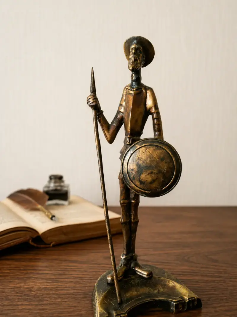 Estatua de bronce de Don Quijote