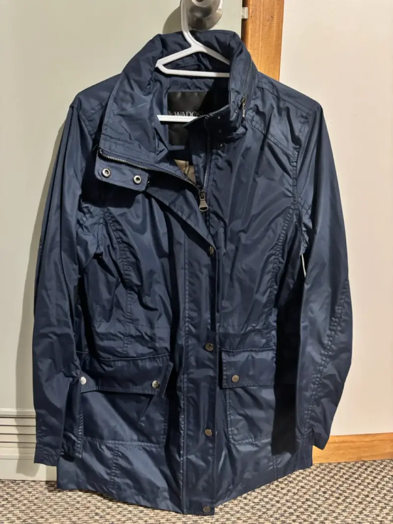 Chaqueta impermeable azul Wados - 2