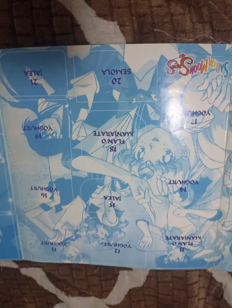 Coleccionador vacío Sailor Moon Soprole 1998 - 4
