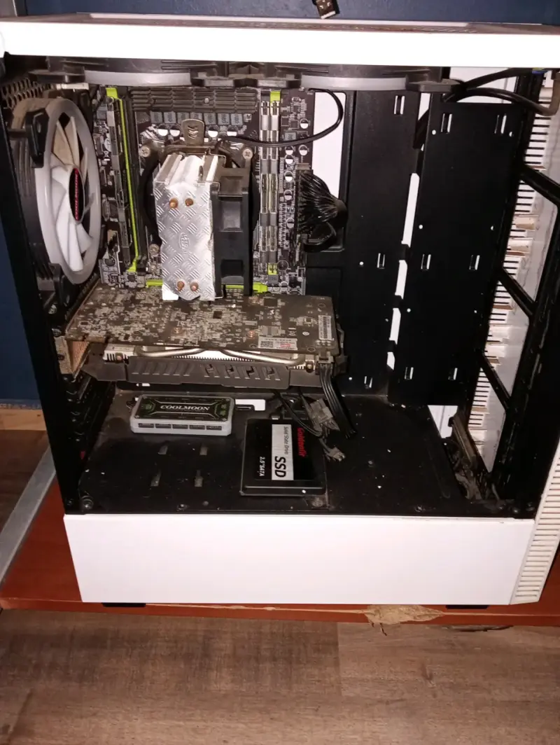 Pc gamer con pantalla curva trj NVIDIA GTX - 2