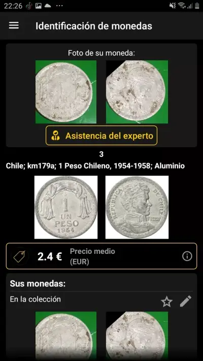 Billete 500 Pesos Chilenos 1994-2000 - miniatura 3
