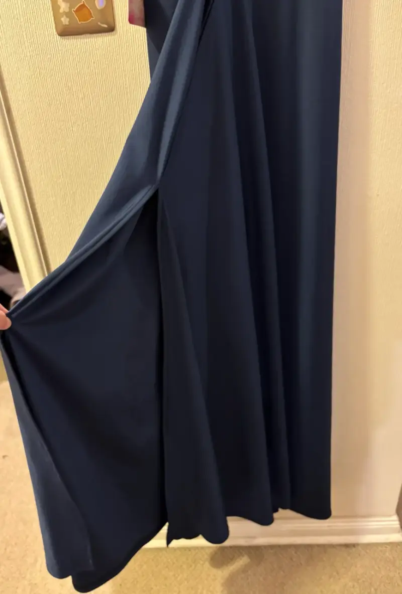 Vestido azul largo - 6