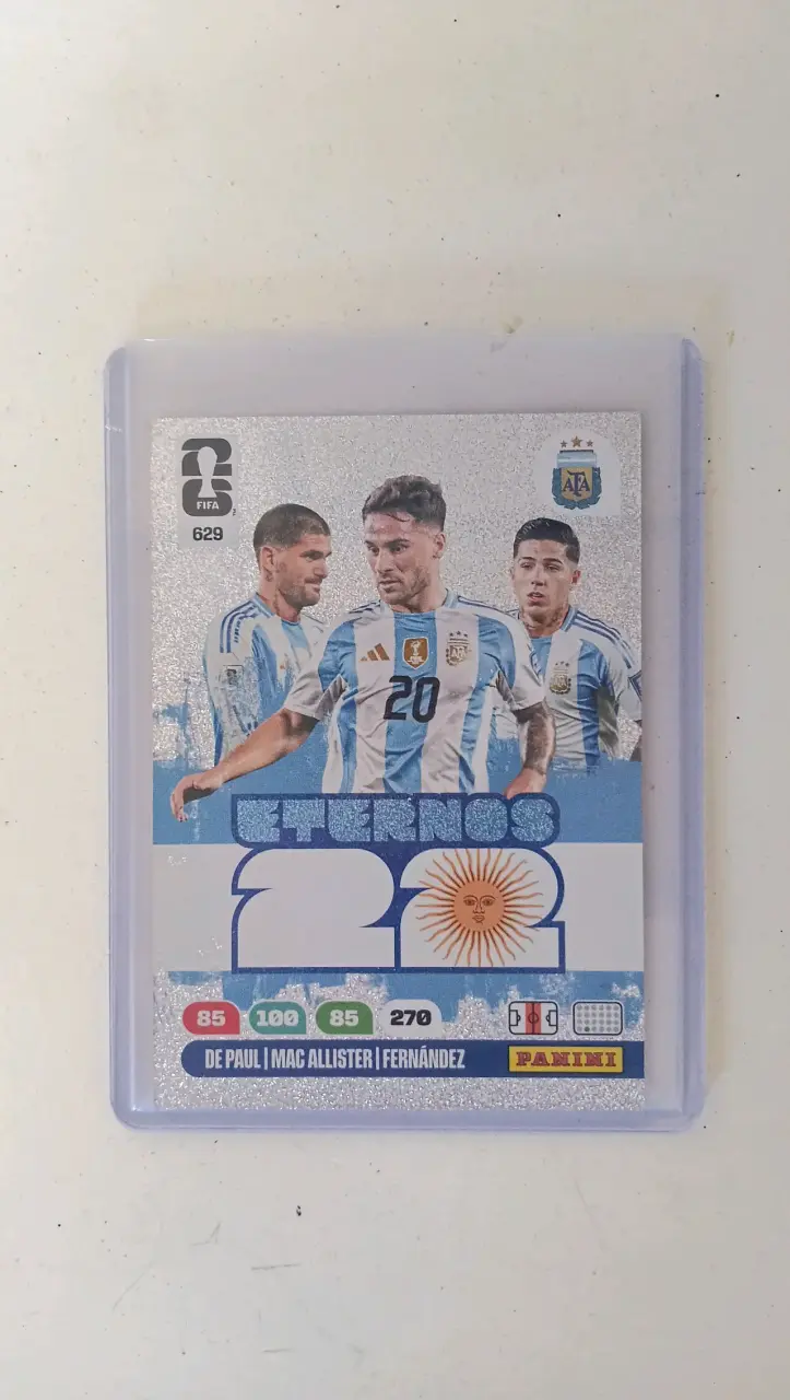 Carta Panini Eterno 22 Argentina - 1