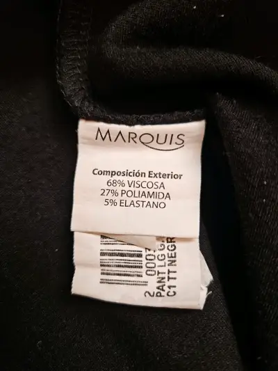 Pantalones negros de mujer estilo casual - miniatura 3