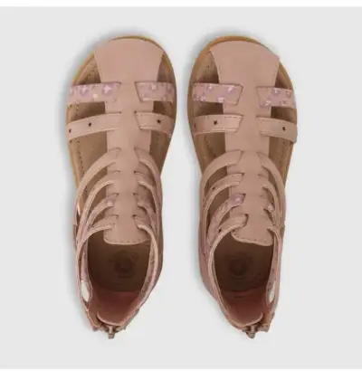 Sandalias rosadas para niña Colloky - miniatura 2