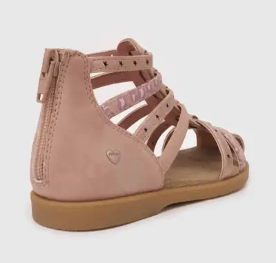 Sandalias rosadas para niña Colloky - miniatura 5