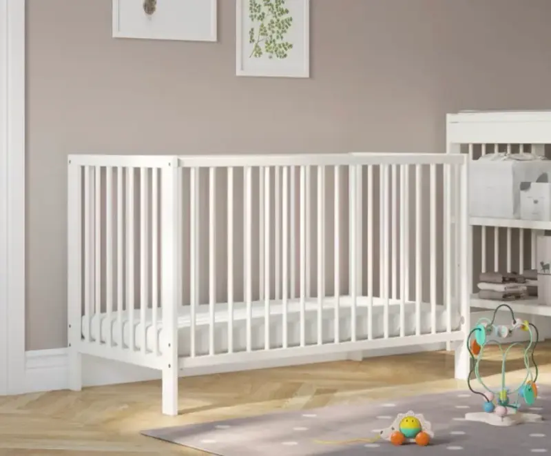 Cuna de madera blanca para bebé - Gulliver - 2
