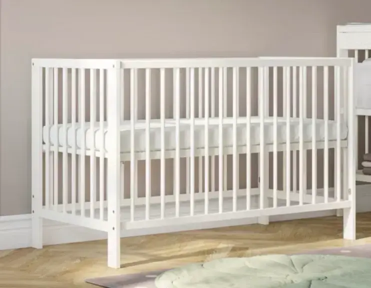 Cuna de madera blanca para bebé - Gulliver - 3