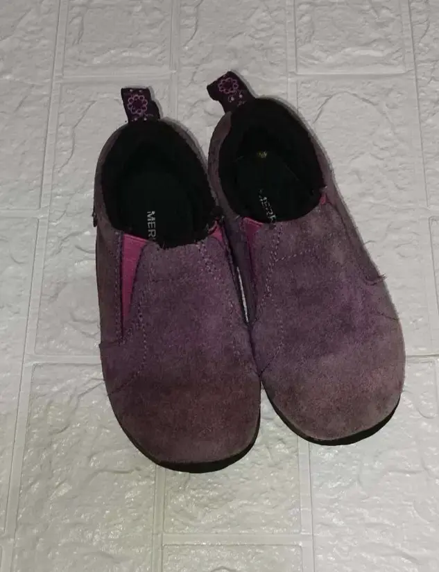 Zapatos de gamuza morados Merrell - 1