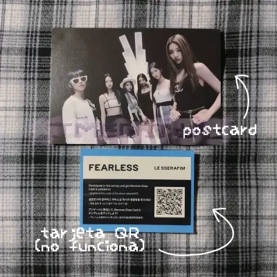 Álbum Fearless LE SSERAFIM Monochrome Bouquet - miniatura 3
