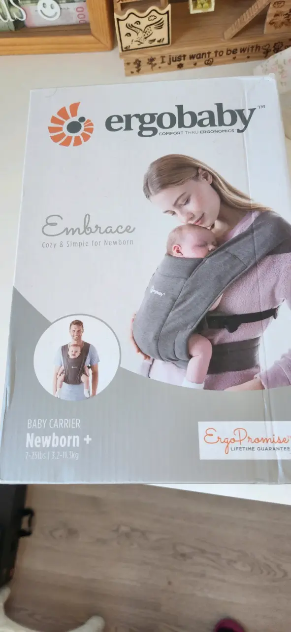 Portabebés Ergobaby gris ergonómico - 2