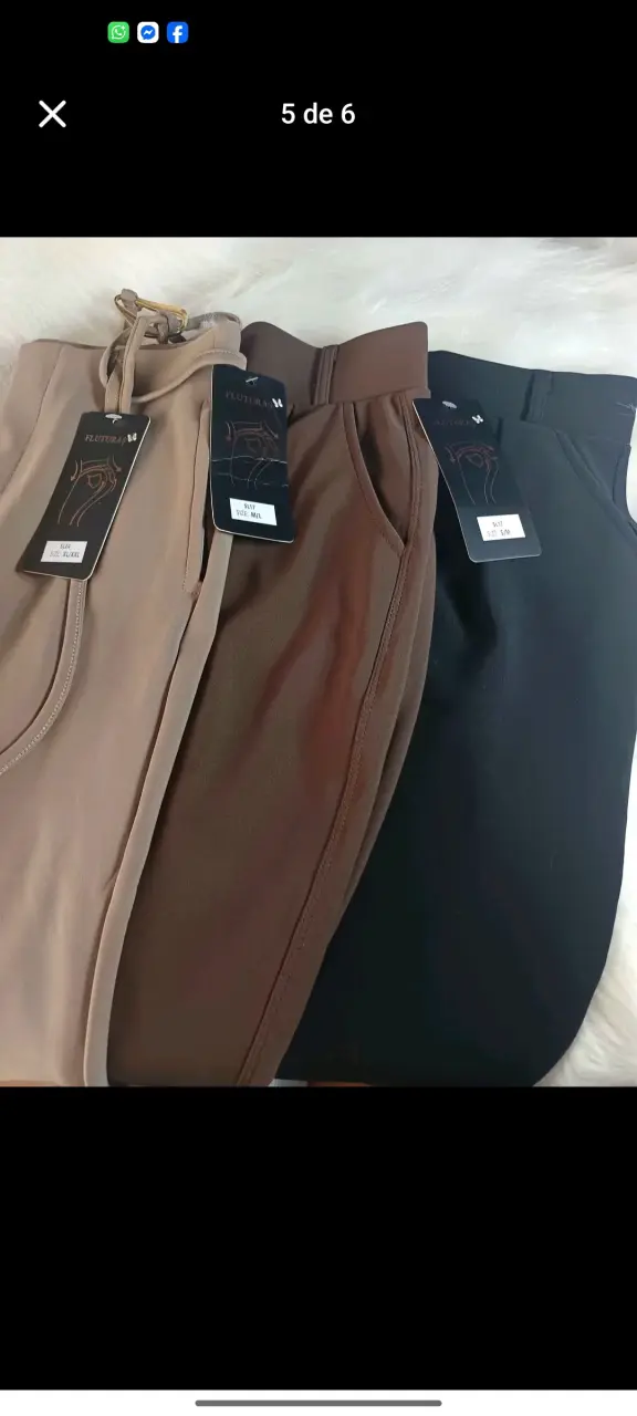 Pantalones de vestir negros para mujer - 2