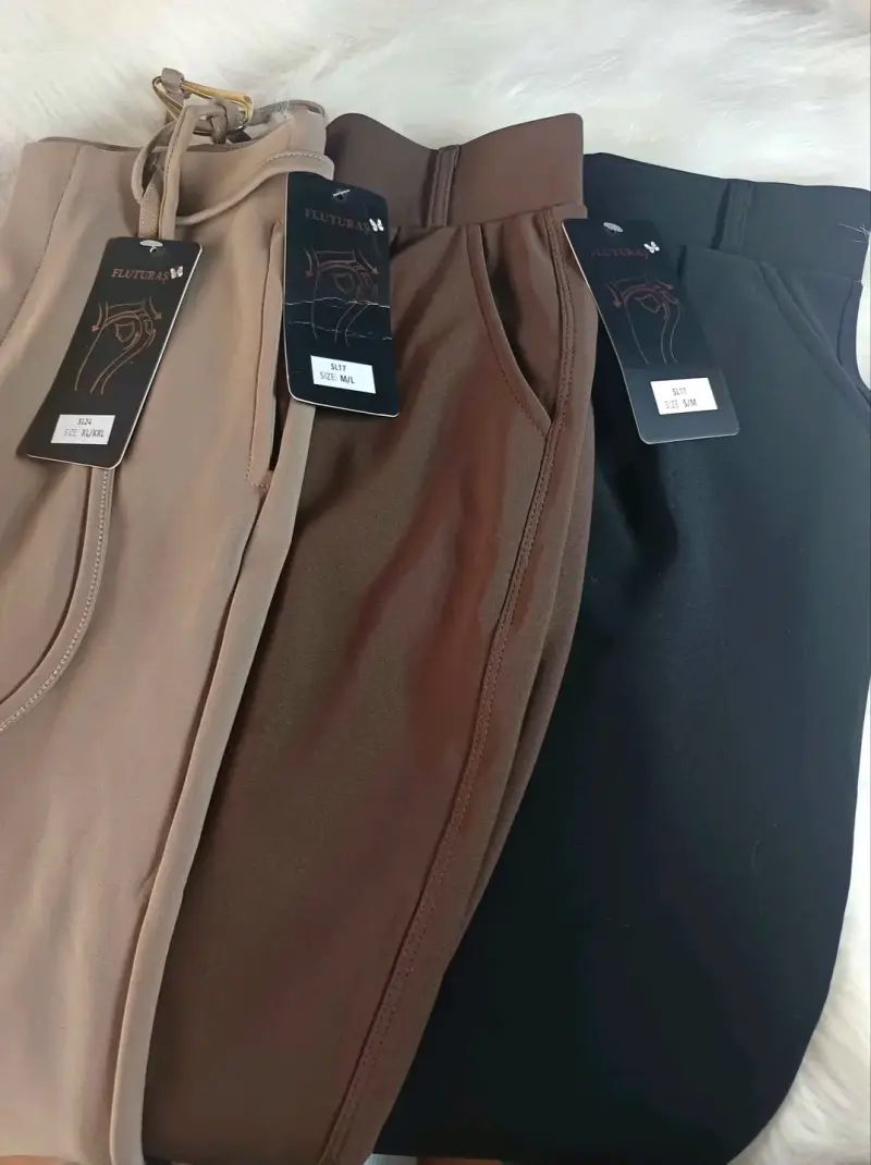 Pantalones de vestir negros para mujer - 3