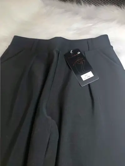 Pantalones de vestir negros para mujer - miniatura 4