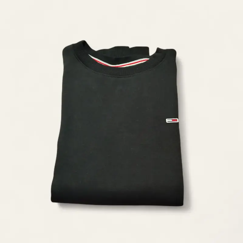 Polerón Negro Tommy Hilfiger Algodón Mujer S/M - 6