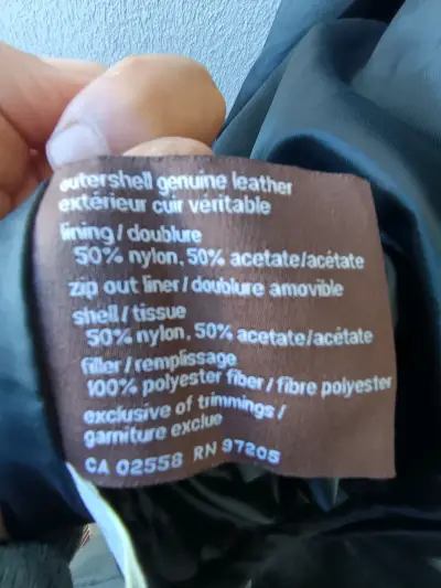 Chaqueta de Cuero Genuino Blazer Black - miniatura 3