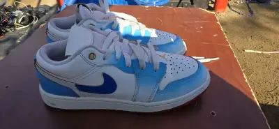 Zapatillas deportivas blancas y azules talla 36.5 - miniatura 3