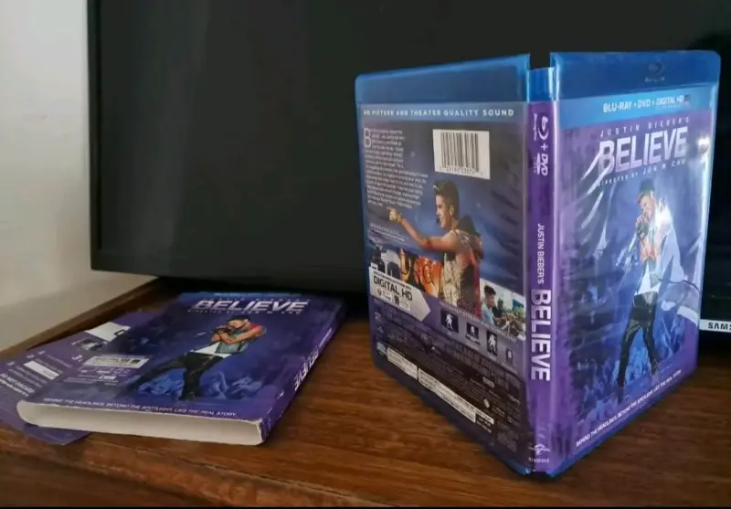 Blu-ray Justin Bieber Never Say Never y Belive - 2