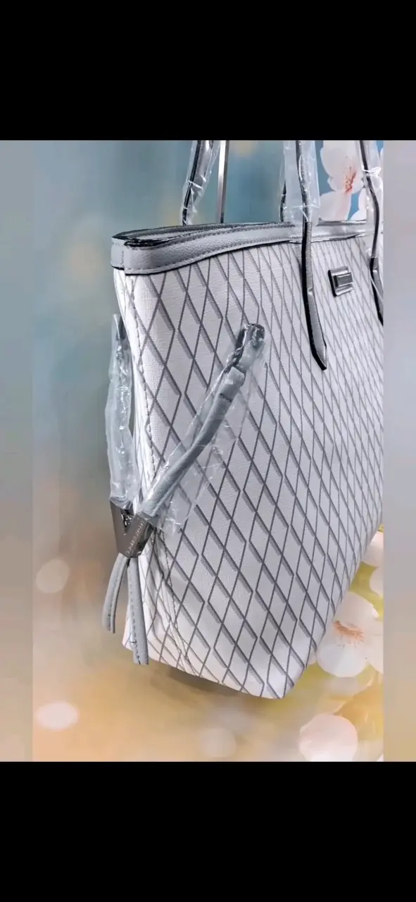 Bolso totebag Victoria's secret gris - 4