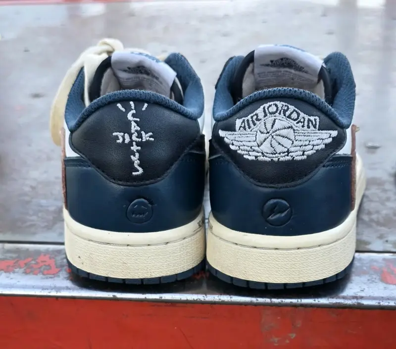 Zapatillas deportivas Nike Air negras y blancas - 3