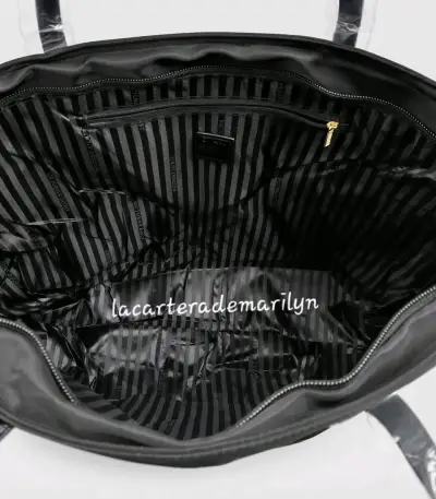 Bolso negro Victoria's Secret elegante - miniatura 3