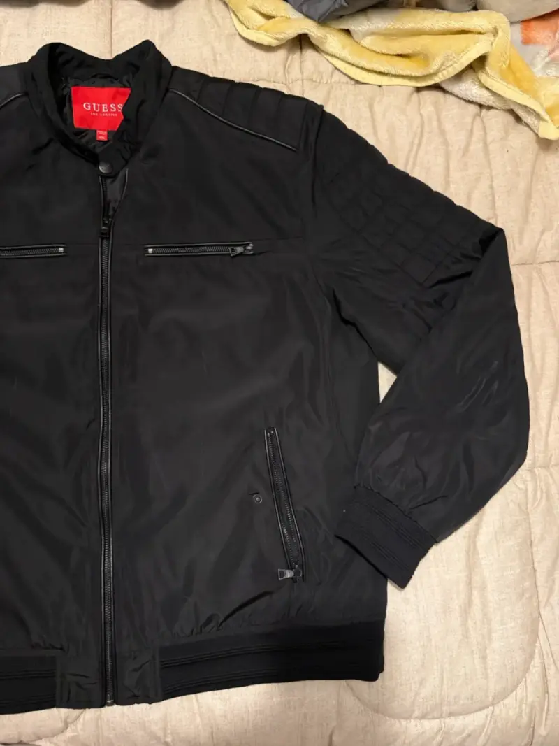 Chaqueta negra Guess para hombre - 5