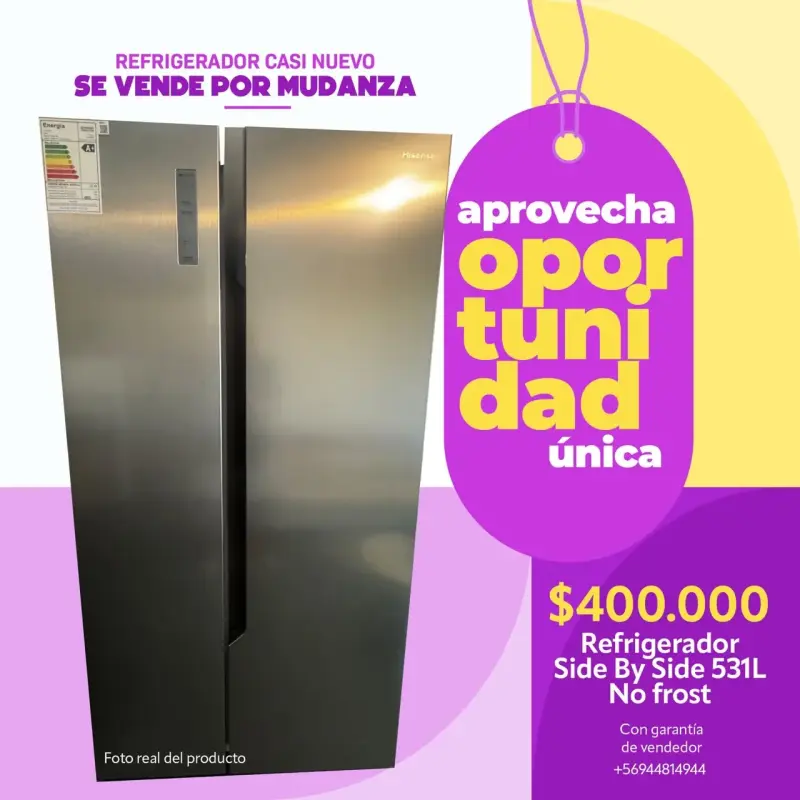 Refrigerador side by side inoxidable - 2