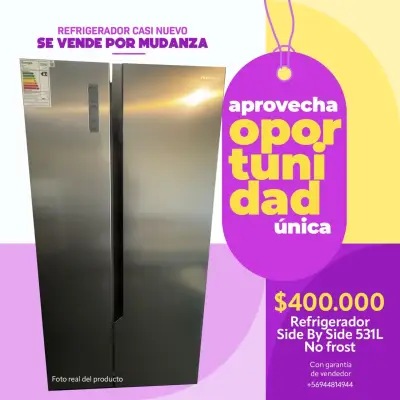 Refrigerador side by side inoxidable - miniatura 2