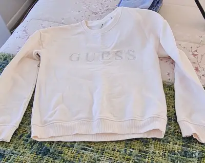 Polerón blanco Guess para mujer - miniatura 1
