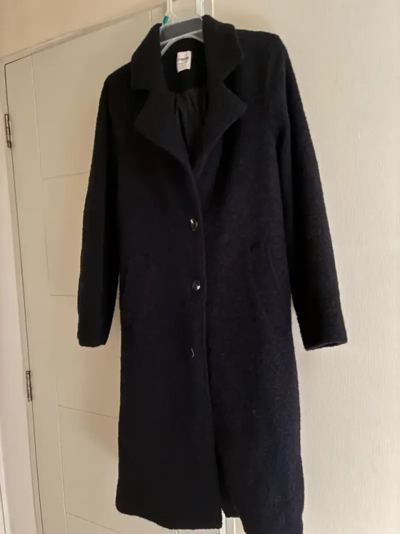2 Abrigos negro y beige Umbrale talla M - 3