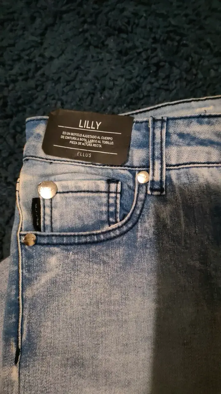 Jeans ajustados celestes marca Ellus - 5