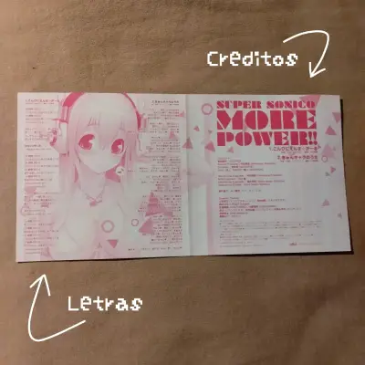 CD Promocional Super Sonico More Power!! - miniatura 5