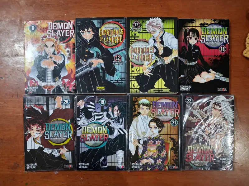 Colección de mangas Demon Slayer