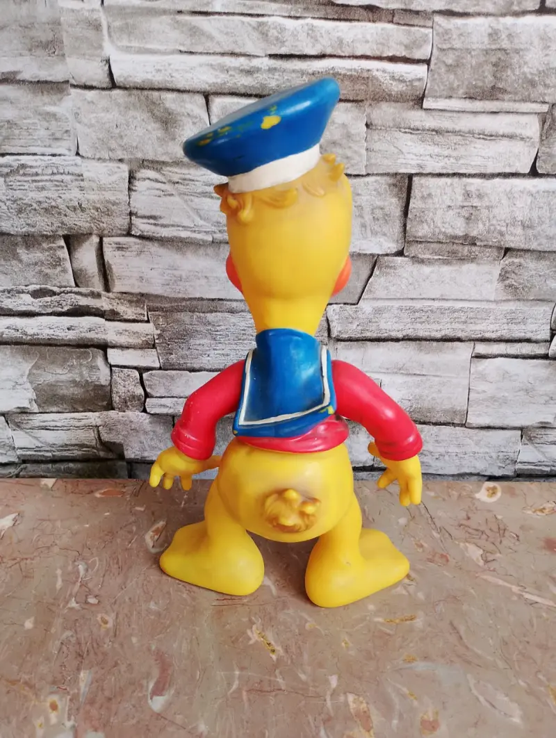 Pato Donald antiguo de goma - 2