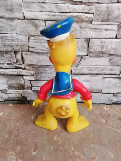 Pato Donald antiguo de goma - miniatura 2