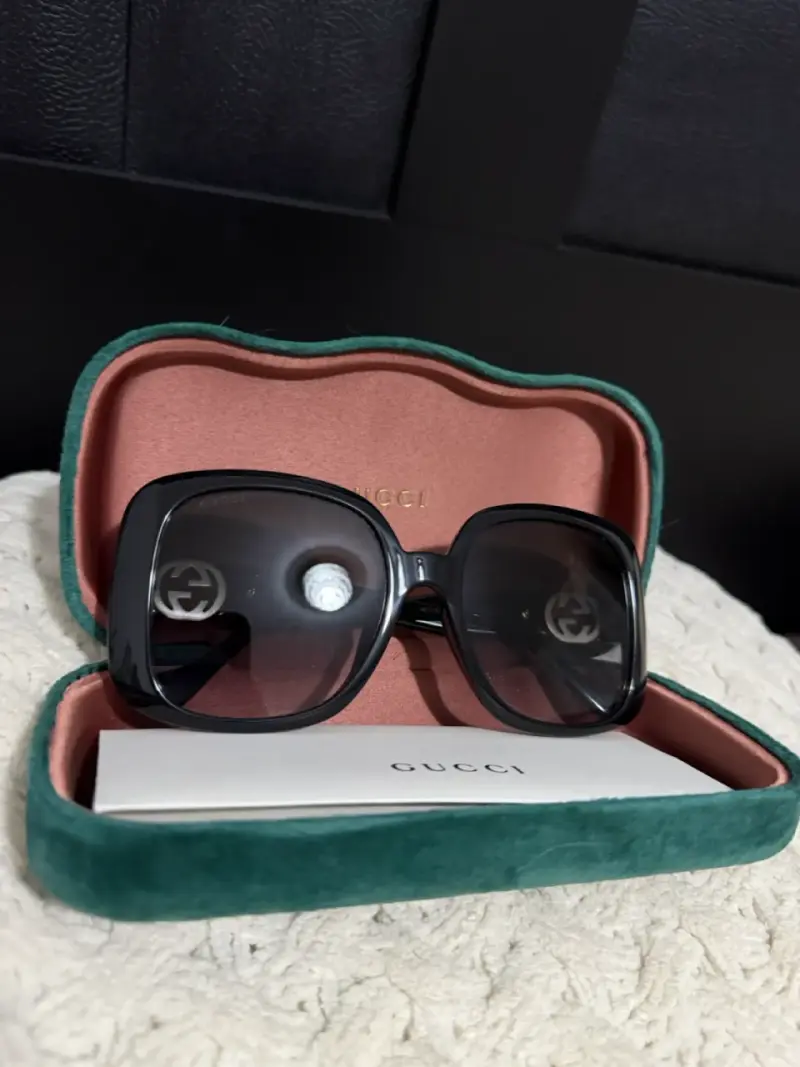 Gafas de sol Gucci cuadradas negras - 2