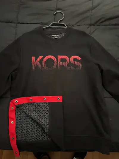 Polerón negro Michael Kors para hombre - miniatura 2