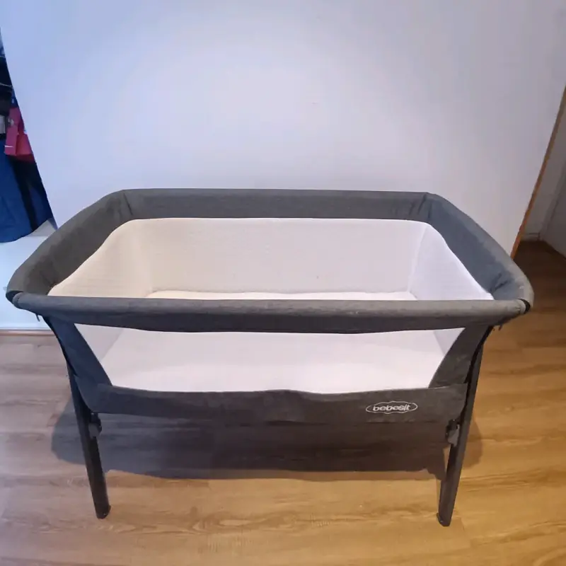 Cuna colecho gris para bebé - 2