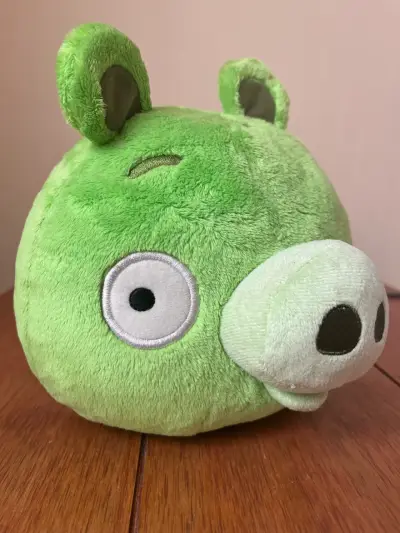 Peluche cerdo verde de Angry Birds - miniatura 2