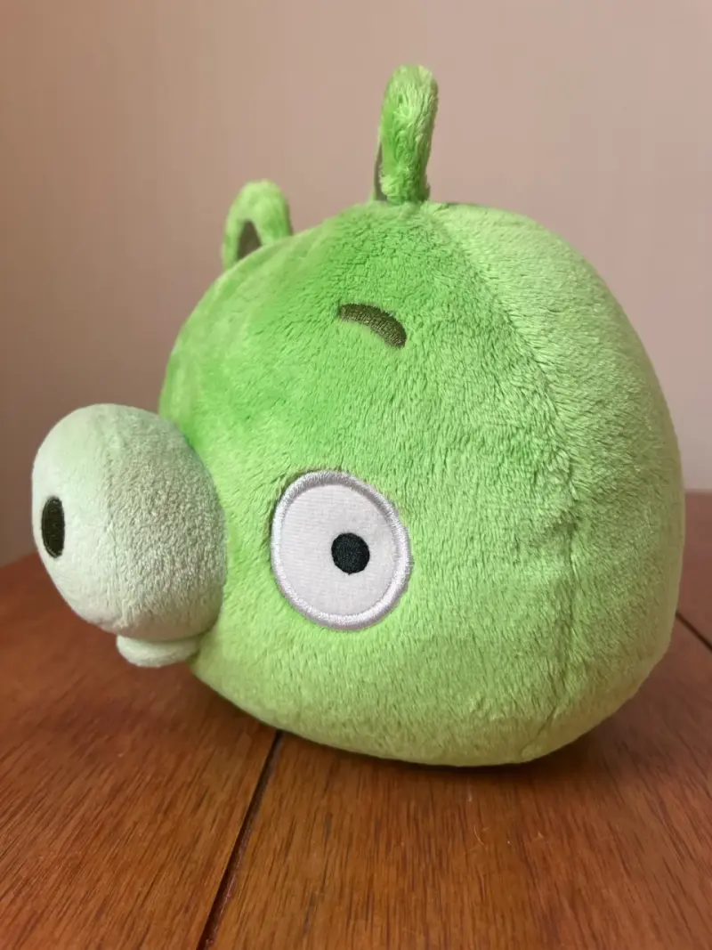 Peluche cerdo verde de Angry Birds - 3