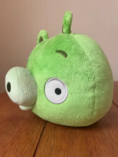 Peluche cerdo verde de Angry Birds - miniatura 3