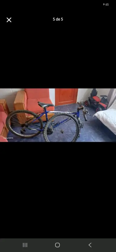 Bicicleta Oxford azul en buen estado - miniatura 3