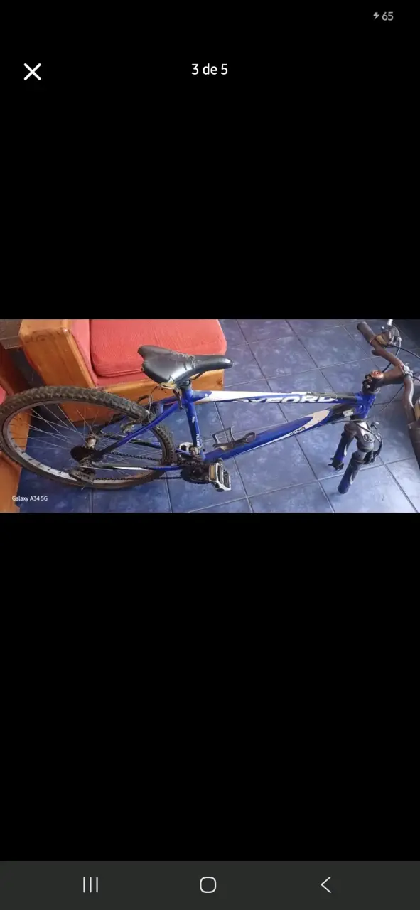Bicicleta Oxford azul en buen estado - 5
