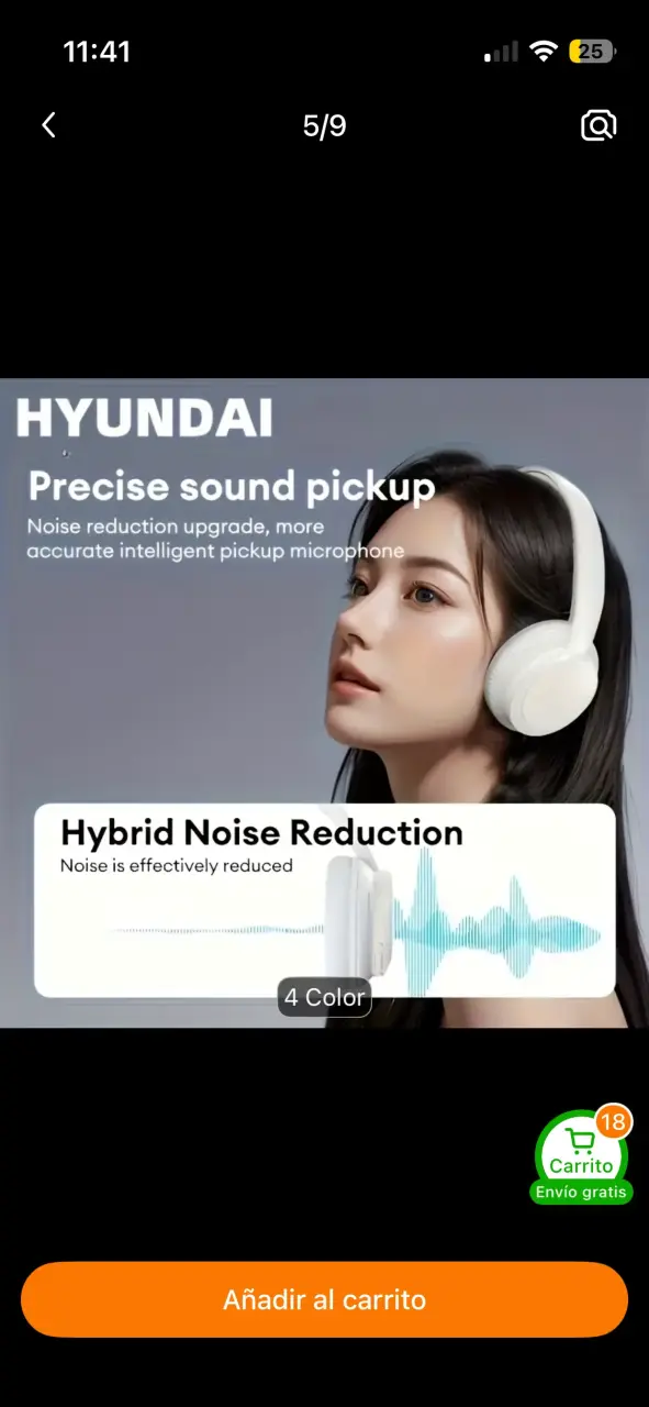 Auriculares inalámbricos Hyundai HY-T02 Max Pink - 4