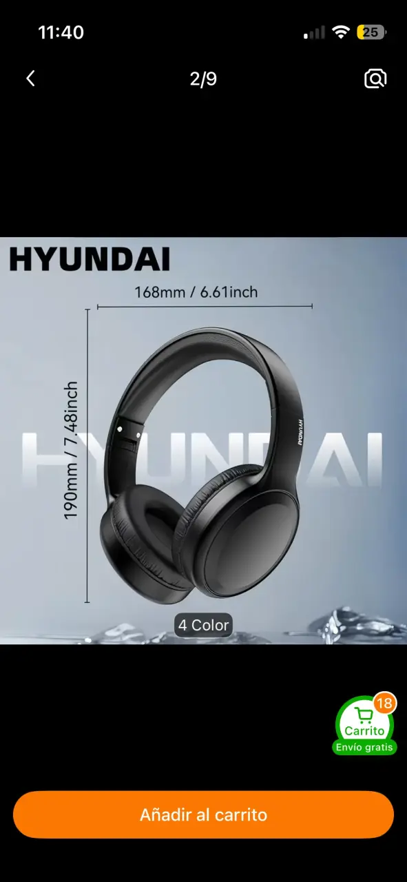 Auriculares inalámbricos Hyundai HY-T02 Max Pink - 6