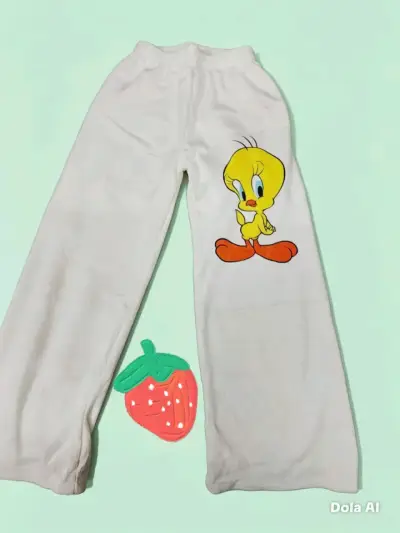 Pantalones palazzo con diseño de Snoopy - miniatura 6