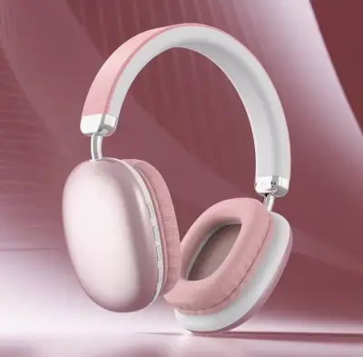 Auriculares inalámbricos Urizons B40 color rosado - miniatura 1