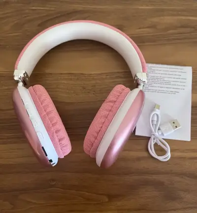 Auriculares inalámbricos Urizons B40 color rosado - miniatura 4