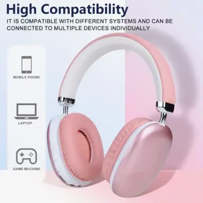 Auriculares inalámbricos Urizons B40 color rosado - miniatura 5