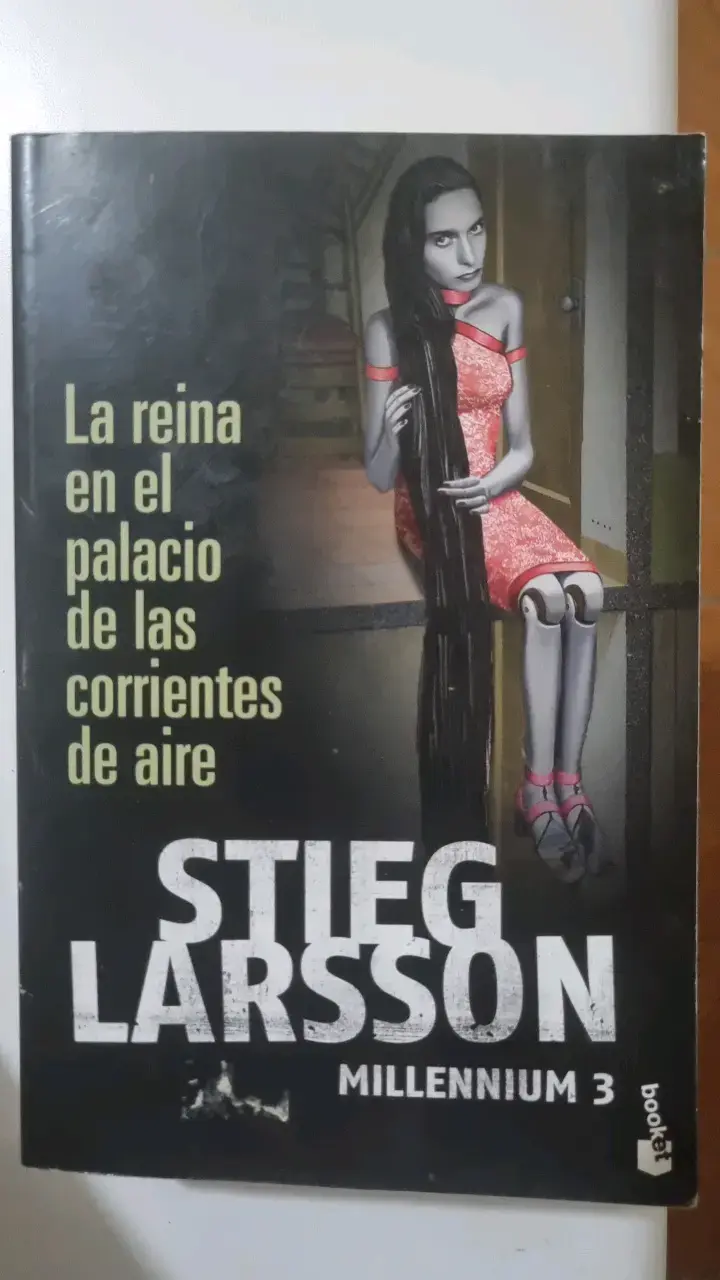 Libro 'La reina en el palacio de las corrientes de aire'